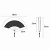 Silk Material Vintage Silk Folding Fan Bamboo Frame Dance Fan Elegant Hand Fan  Dance Performance