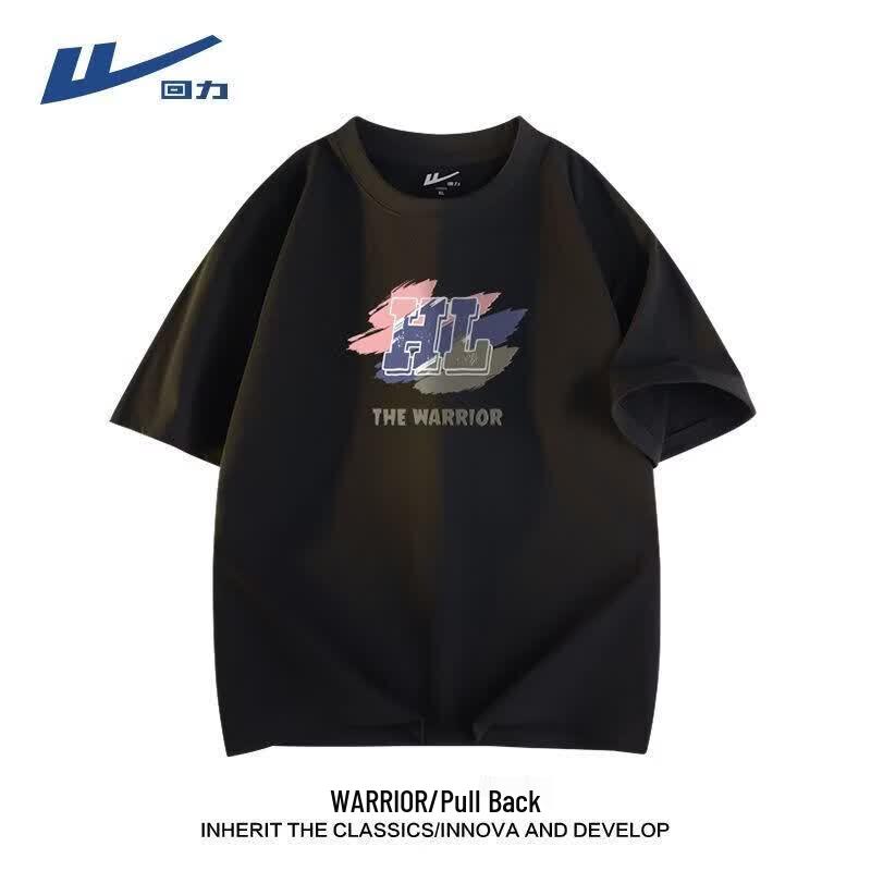 Warrior Men s Pure Cotton Short Sleeve T-Shirt 2XL чёрный