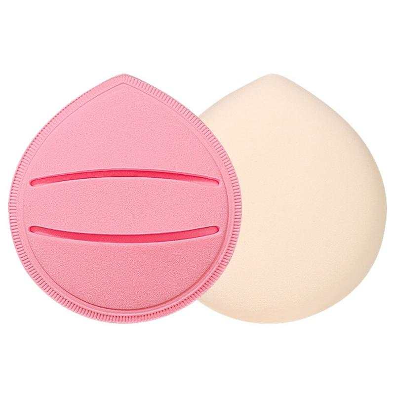 Set of 10 Powder Puff Sponge Portable Design for Natural Makeup Finish Daily Use