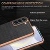 For Samsung Galaxy S22+ 5G Case Crocodile Texture PU+TPU Anti-Drop Phone Cover