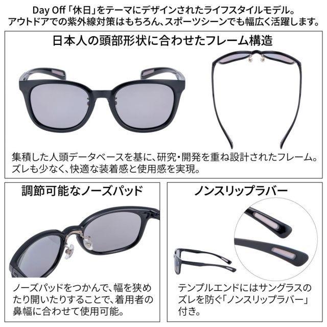 Used [Free Shipping] Swans Sports Polarized Lens Model Sunglasses DF Pathway PW-0051 BK Gloss Black