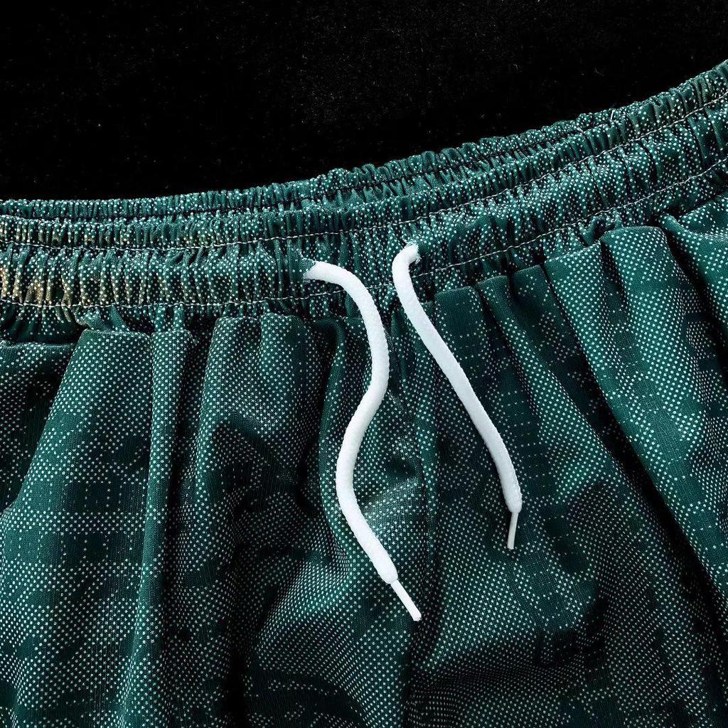 Schnelltrocknende Seidenshorts im Batik-Stil für Herren – trendige, lockere, lässige und vielseitige Sommerkleidung.