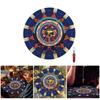 Rubber Divination Mat Star Sign Pendulum Pad Dowsing Pendulum for Spiritual Insight Entertainment Spiritual Guidance