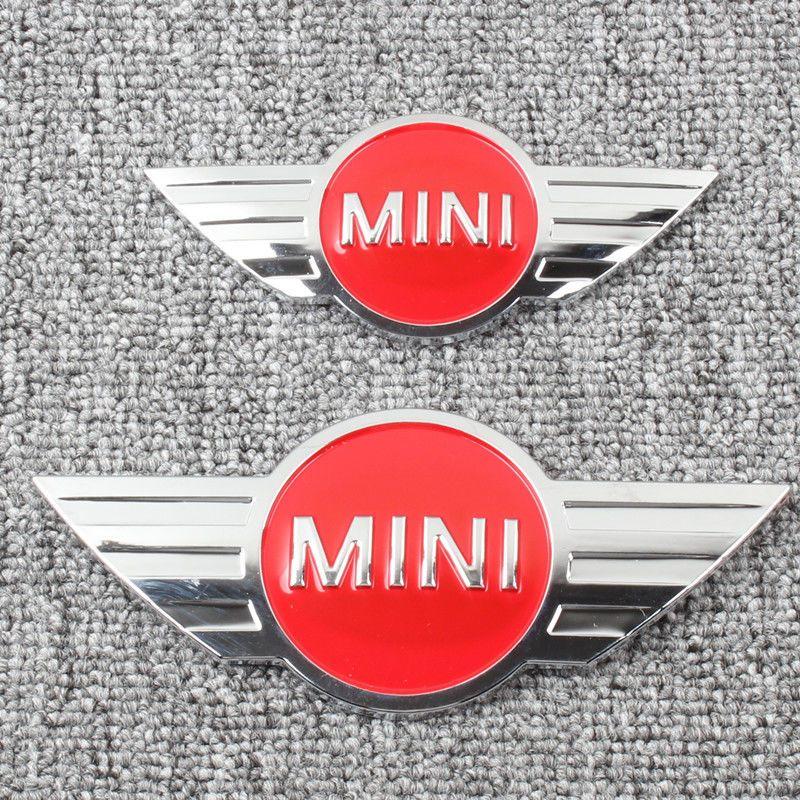 Metal front and rear emblem decoration, suitable for mini BMW Cooper R55 R56R50 R60R61 replacement emblem car styling accessorie