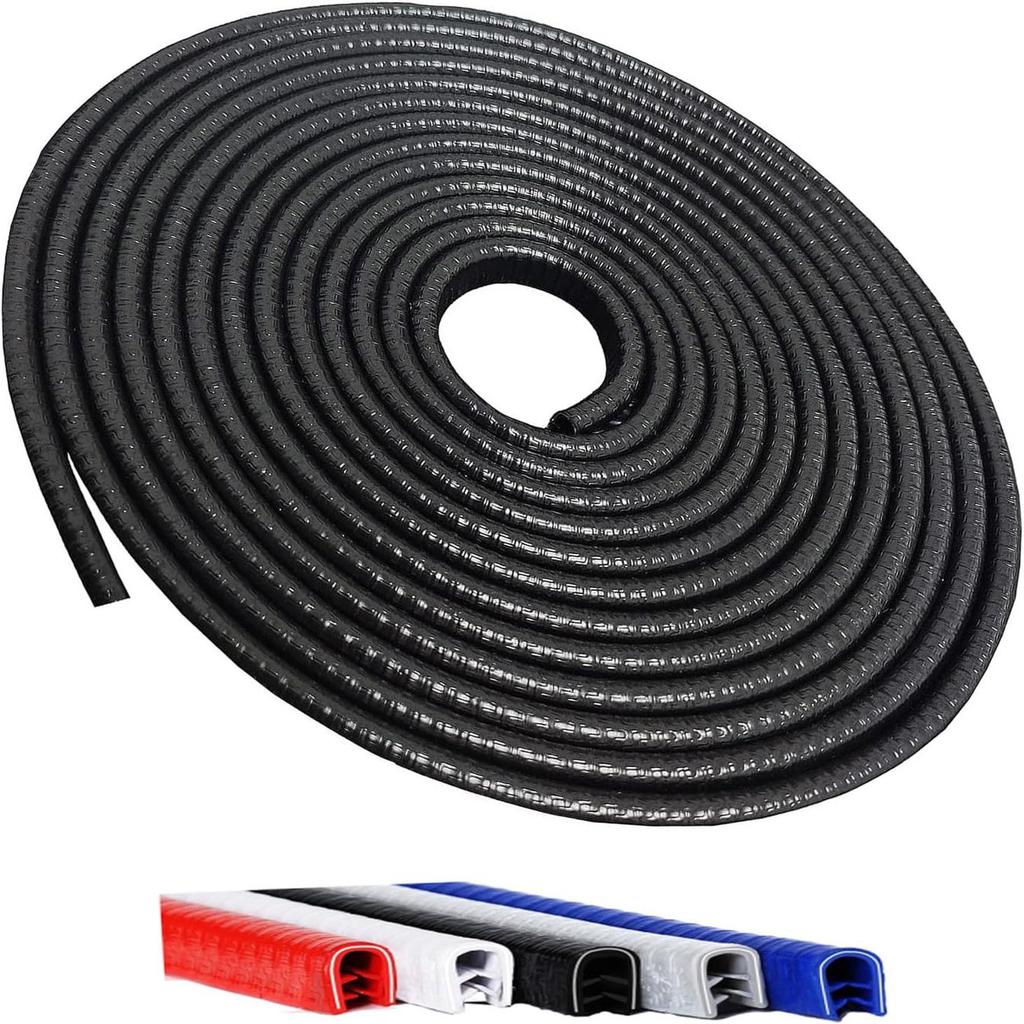 Universal U-Shaped Car Door Edge Protector - Anti-Collision Rubber Seal Strip