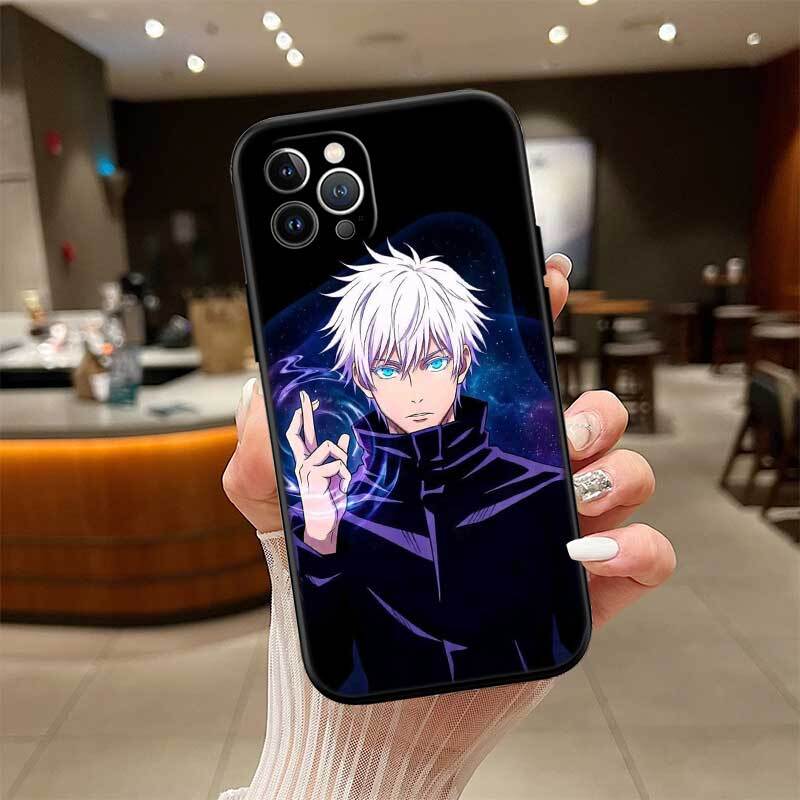 Anime Gojo Jujutsus Shockproof Phone Case for Redmi Note 8 8T 9 9A 9C 9T 9S 10 11 11S 10C 10X 10A 10T Pro Max Plus Prime