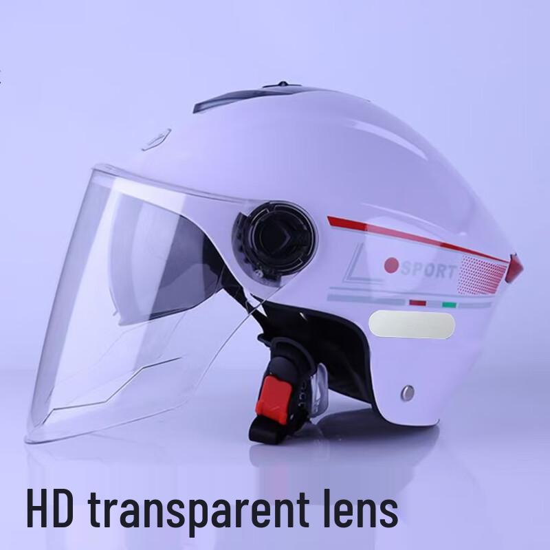 

Электрический шлем для скутера Lishi HD с двойным козырьком Free Size
