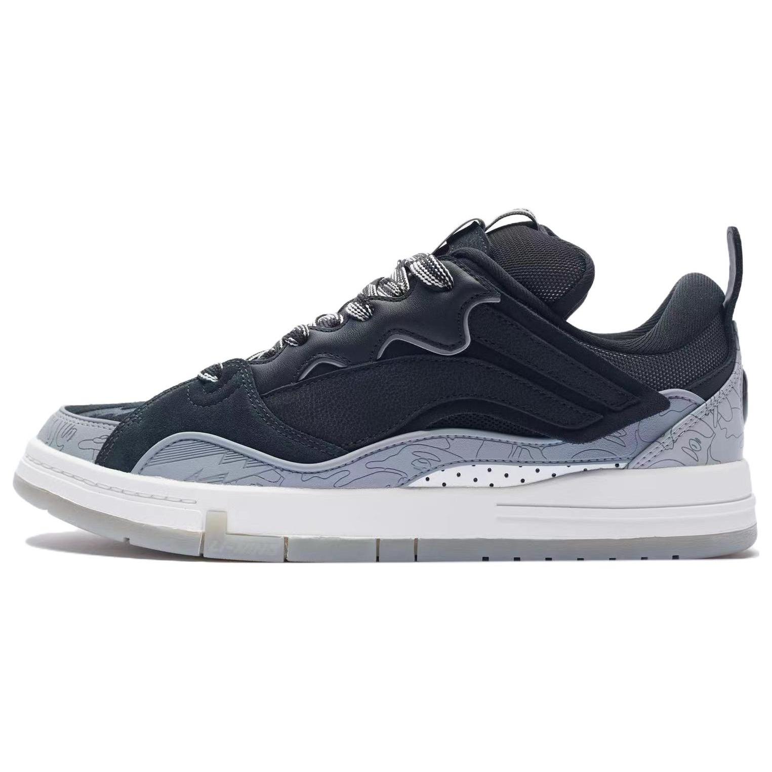 Li-Ning Superwave Golden x AAPE 10TH Anniversary  Black Grey  Men s AECS087-1 EU 43⅔