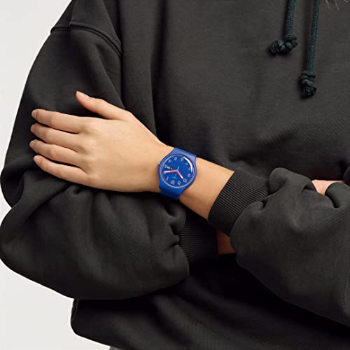 Swatch COBALT DISCO THE JANUARY COLLECTION Wristwatch SO29N705 Blue