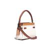 COACH Leather One Shoulder Crossbody Handheld Crossbody Bag Small Womens