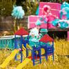 HEMOTON 1 Set Toy Slide Toys Models Miniature Decor Doll House Mini Ornament Mini Playground Sand Table Material Doll House Crafts Home Ornaments