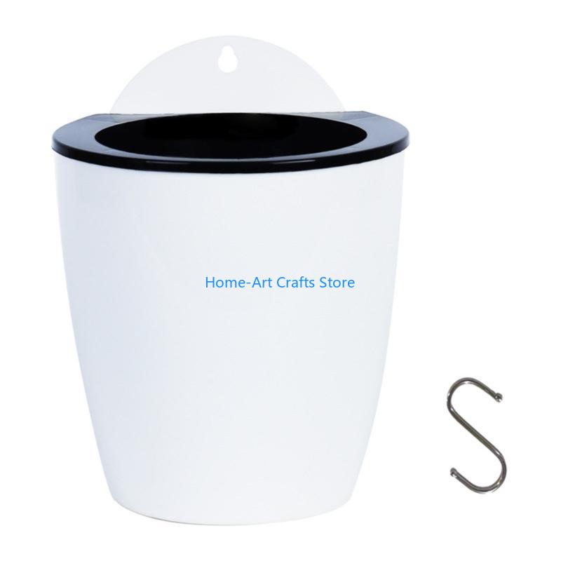 Y3NA Decorative Flower Planter Wall Hangable Plant Pot For Home And Kitchen Garden