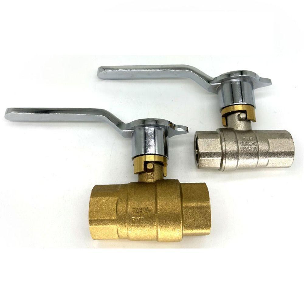 Copper Ball Valve Gas Stove Valve Handle Stainless Steel Stove Front Valve  Gas Fire Stove