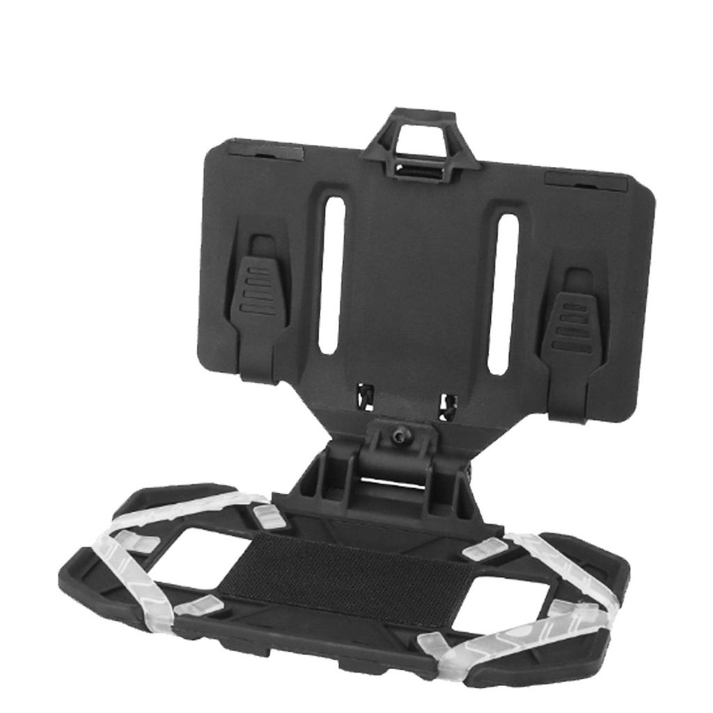 Universell Taktisk Väst Bröstrigg med Telefonhållare & Vikbar Navigationsplatta