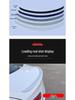 Compatible Hongqi H5 Rear Spoiler: No-Drill Painted Wing for 18 Models