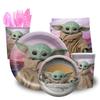 Yoda Temat Impreza Urodzinowa Dekoracje Zaopatrzenie Z Talerzami Kubkami Banerem Balonami**
