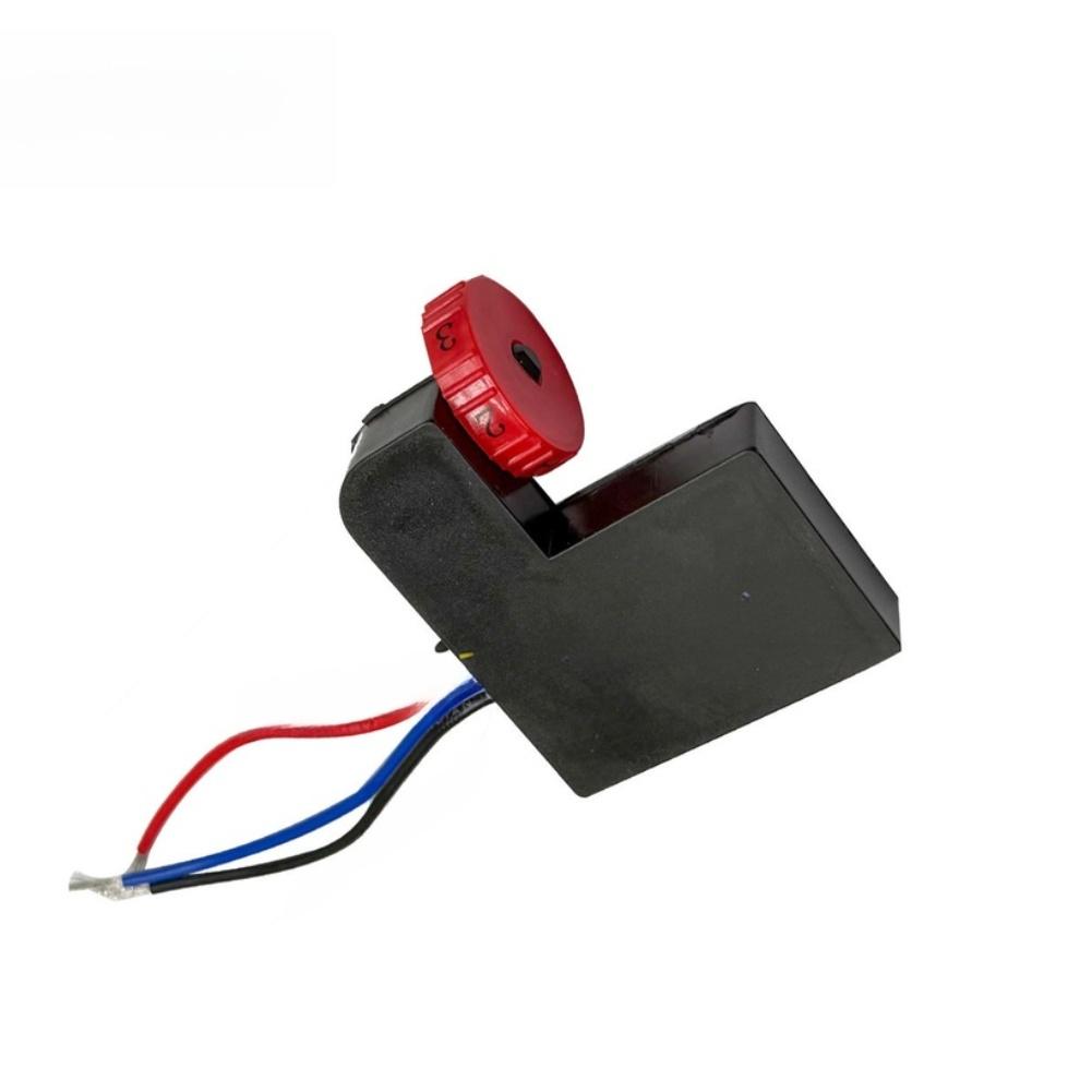 Speed Controller Unit for 180mm Rotary Polishers with Six Stepwise Adjustable Gears ABS and Metal Material Blend