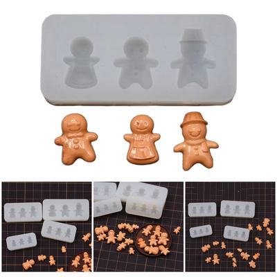Weihnachts-Süßigkeiten-Form für Basteln Lebkuchenmann Keks Brot Kekse Spielzeugform Lebensmittelspiel Miniaturform Backen