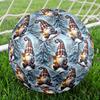1pc Winter Gnome Scene Size 5 Soccer Ball Professional Match Training Football Indoor &Outdoor Sports Ball Training Ball Lightweight Durable Y46