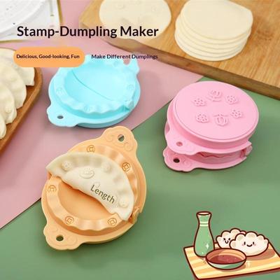 Printed Dumpling Maker Reusable Press Mold Animal Flower Shapes Dumpling Maker Machine Safe Empanada Press Mold