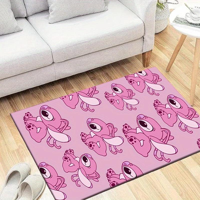 

1pc Stitch Pattern Area Rug Soft Flannel Floor Mat for Living Room,Office,Bedroom and Carpet 60cm by 90cm