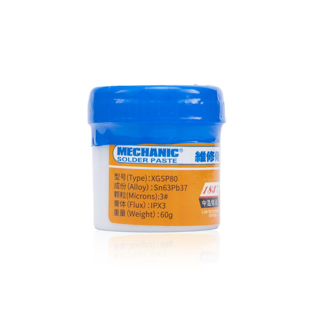 Rosfix Pasta Lutownicza XGSP80 60g – No Clean | Srebrna Formuła | Idealna do Technologii GSM i Sit BGAP