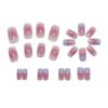 Temperament Simple Manicure Patch Gradient Fashion Gentle Blush Fake Nail Patch Removable Manicure Wearable Nail Patch