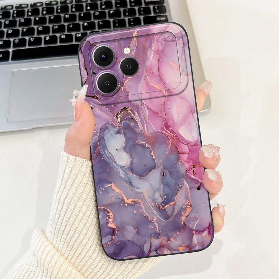 For Tecno Spark 40 Case Popular Cartoon Space Soft Silicone Camera protection Phone Cover For Tecno Spark 40C Spark40 4G Housing