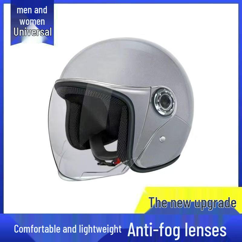 3C Certified All-Season Full Face Electric Vehicle Helmet for Men and Women