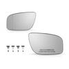 Mirror Glass Heated Replacement RH LH Side For 2007-2009 Mercedes-Benz E320 2X