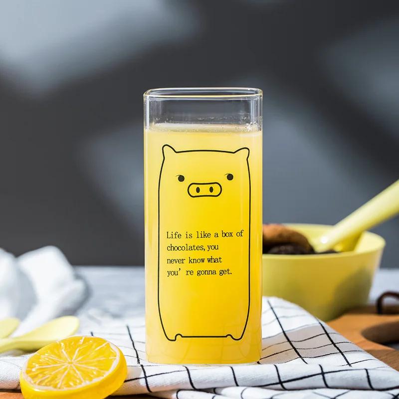 Creative Printed Milk Glass mugs,Milk Tea Breakfast Mug Coffee Cup Mugs for Tea,christmas Mug Drinkware Unique Gift 400ml