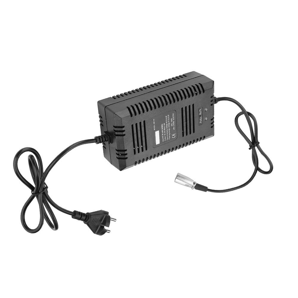 Battery Intelligent Charger for Electric Bicycle Scooter XLR Connector