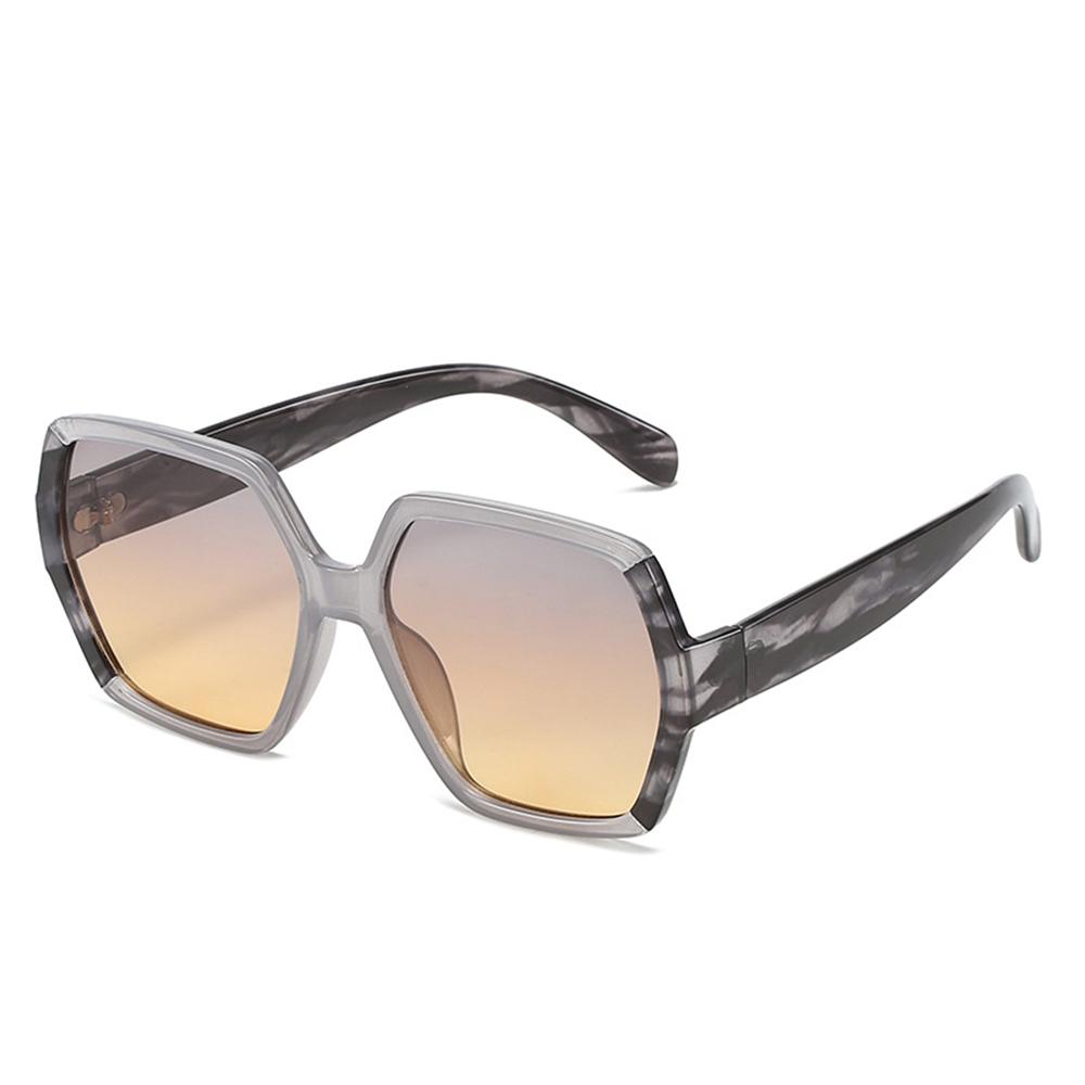 

Модные солнцезащитные очки с неправильной формой, с большой оправой, очки-гогглы, женские, мужские, трендовые, с контрастными оттенками, очки для отдыха, отпуска, вечеринки, очки Other