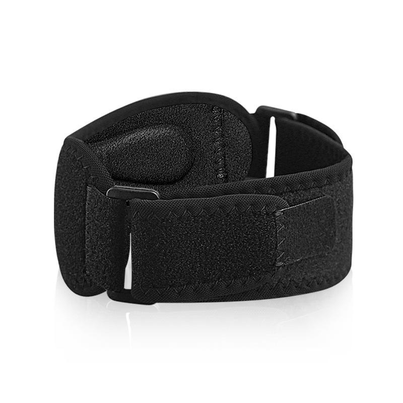 Adjustable Silicone Pad Knee Support Brace for Running and Sports