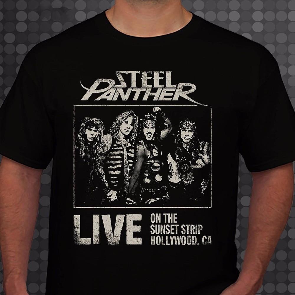 

New Steel Panther American Rock Band Gift For Fans Unisex S-5XL Shirt SS774 Unisex T-Shirt 5XL різнокольоровий