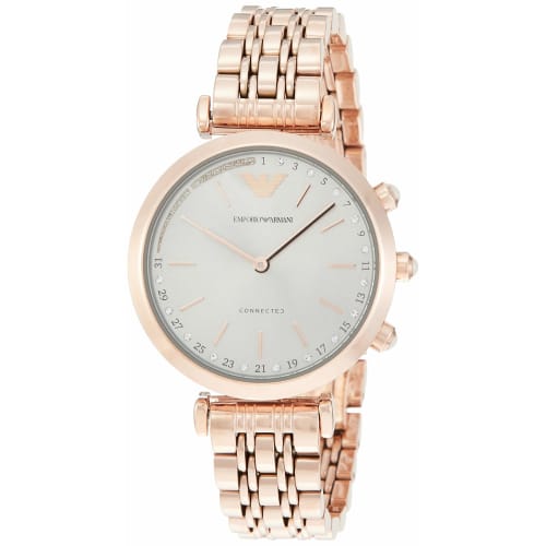 

Emporio Armani GIANNI T-BAR Hybrid Smartwatch ART3026 Women s, Officially Imported, Pink Gold