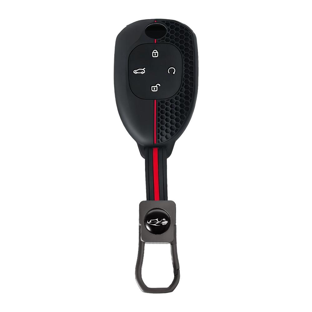 

Silicone Car Key Cover Case Holder For Trumpchi Gac Empow J11 J12 J13 J14 J15 J16 Gs8 Remote Protector Keychain Accessories