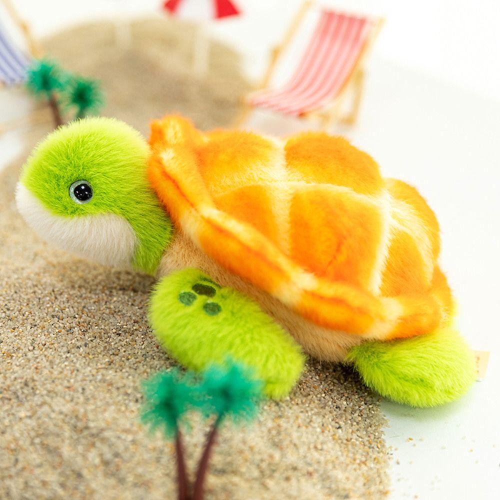 Marine Animal Turtle Doll Throw Pillow Stuffed Doll Tortoise Stuffed Toy  Car Decor