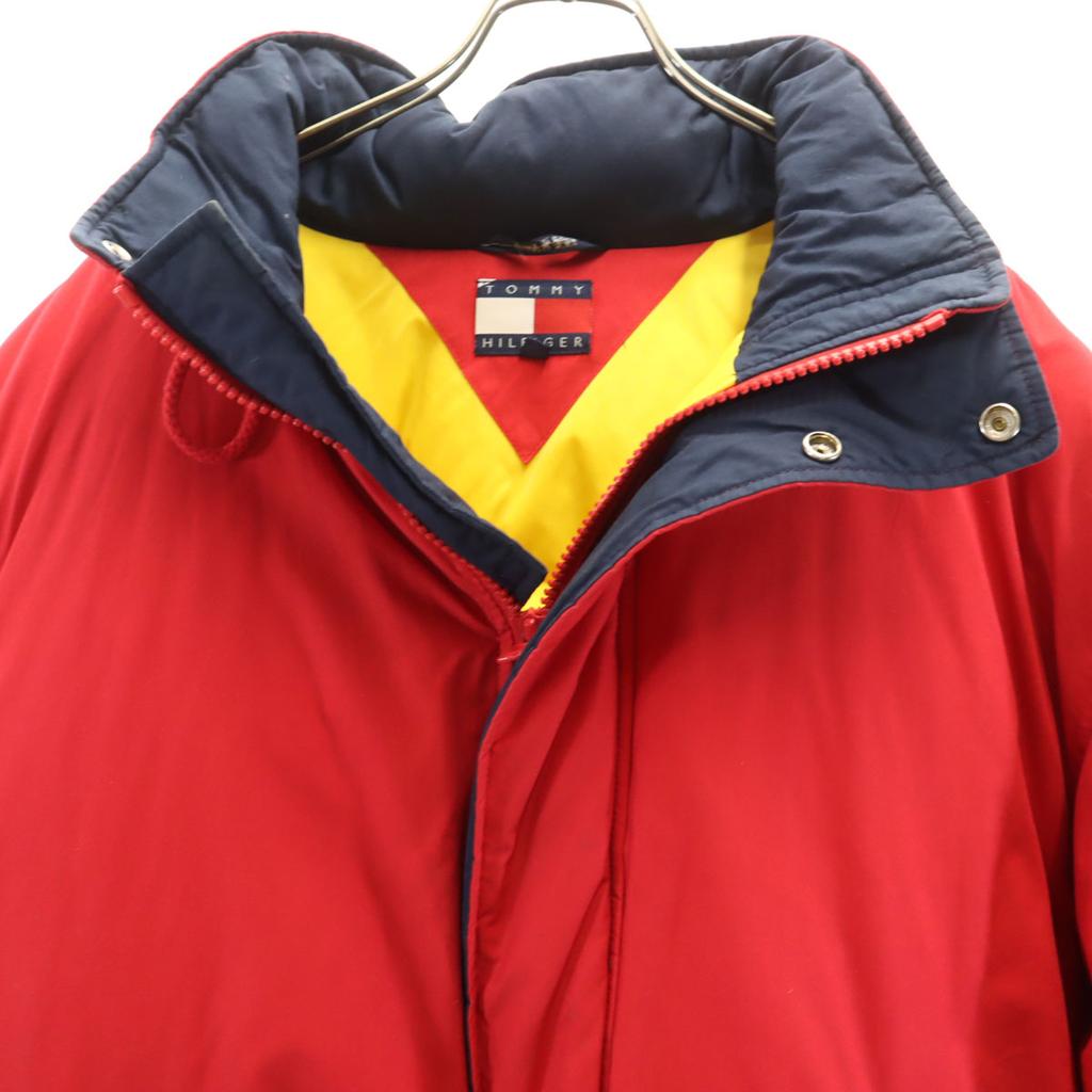 TOMMY HILFIGER 90s Old Down jacket XL Navy Men's Used