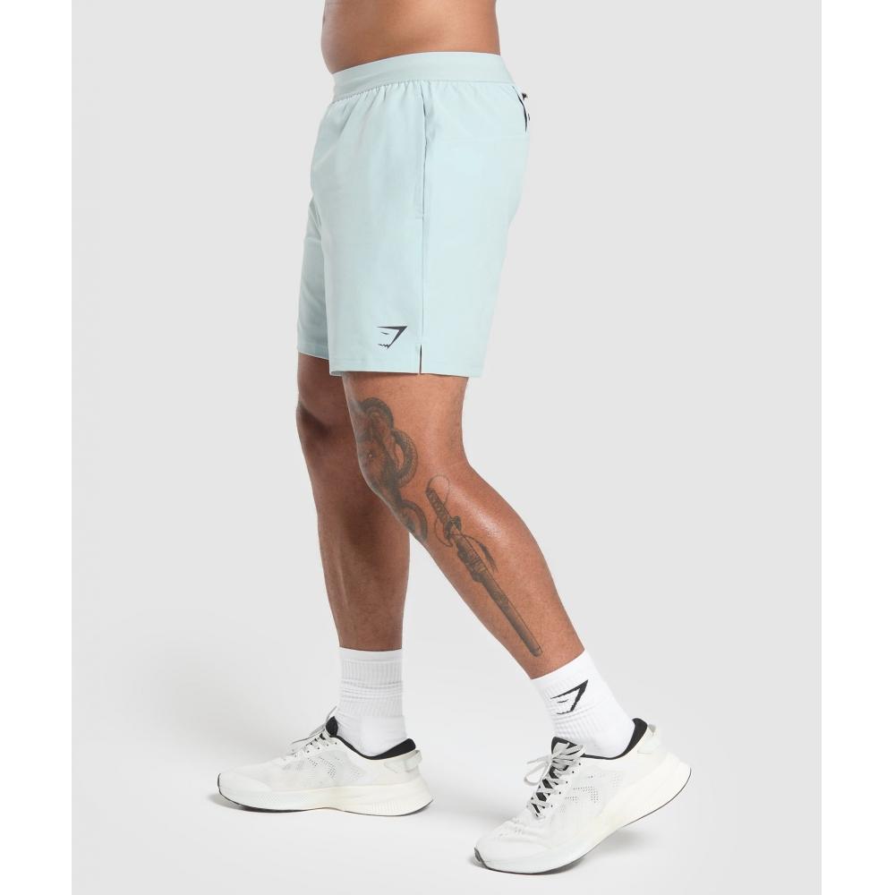 

Gymshark Land To Water 6 шорты Cool Blue A5a6i Ucvd S