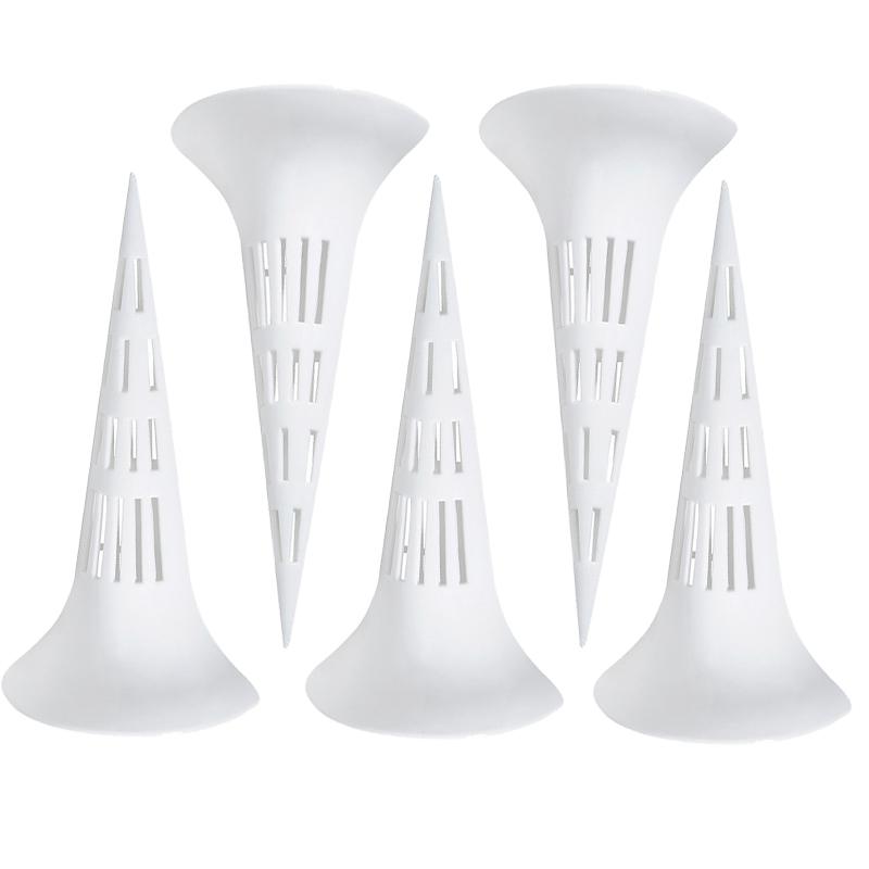 1/3/5pc Plant Water Device Breathable Cone Watering Grid Gasket Plant Breathable Tube Flower Pot Root Guide Soil Aerator Tube