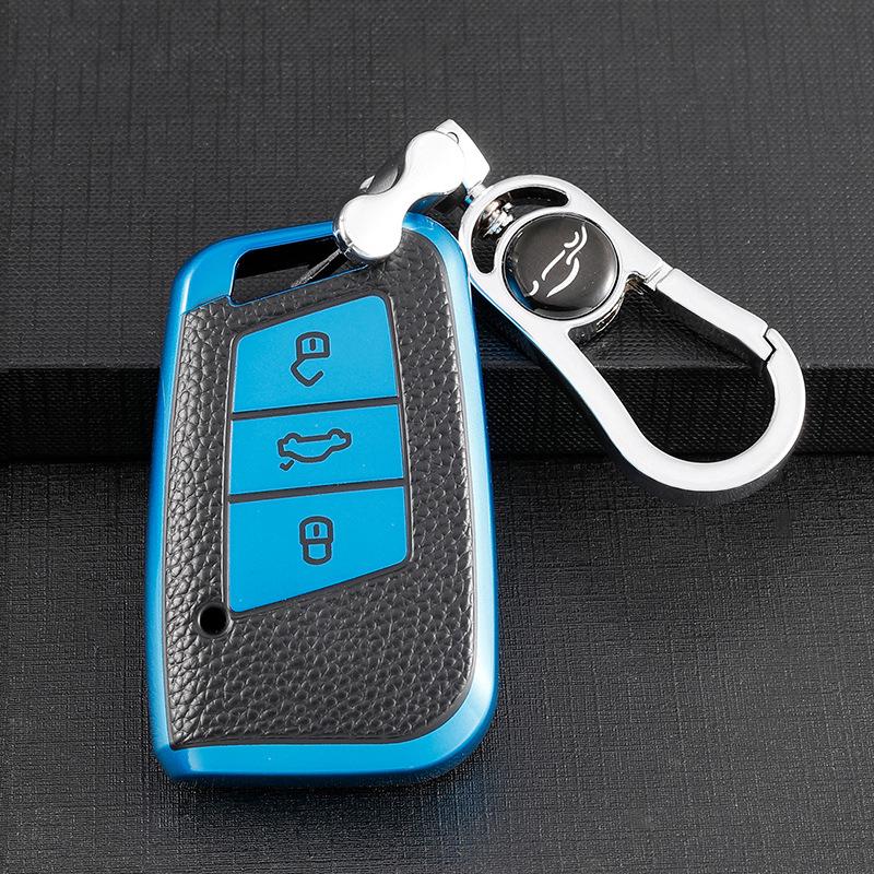 Volkswagen Key Case: 21 New Magotan B8, CC, 19 Passat Protective Shell with Special Buckle
