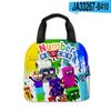 Digital Building Block Numberblocks Lunch Bag Elementary School Student Carry Ice Bag Children'S Meal Bag With Meal Bag