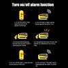 Bloqueo de Disco de Freno con Alarma Impermeable para Moto Bicicleta Scooter Dispositivo Antirrobo de Alta Seguridad