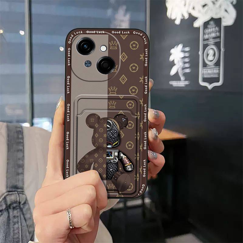 

защитный Модный Дизайн Чехол для телефона Для Tecno POP9 4G/Spark GO 1/KL4 Милый ТПУ Слот для карт Кармашек для карт Противоударный Мультяшный Tecno POP9 4G/Spark GO 1/