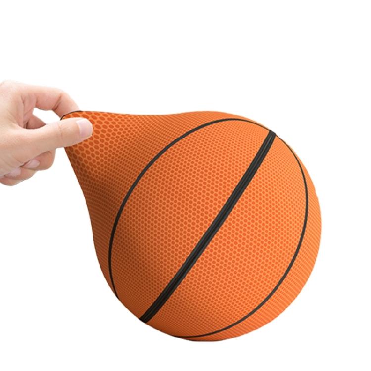 Soft Squeezable Sport Ball Noiseless Indoor Basketball Motor Skills Training Toy For Indoor Outdoor Play Enduring