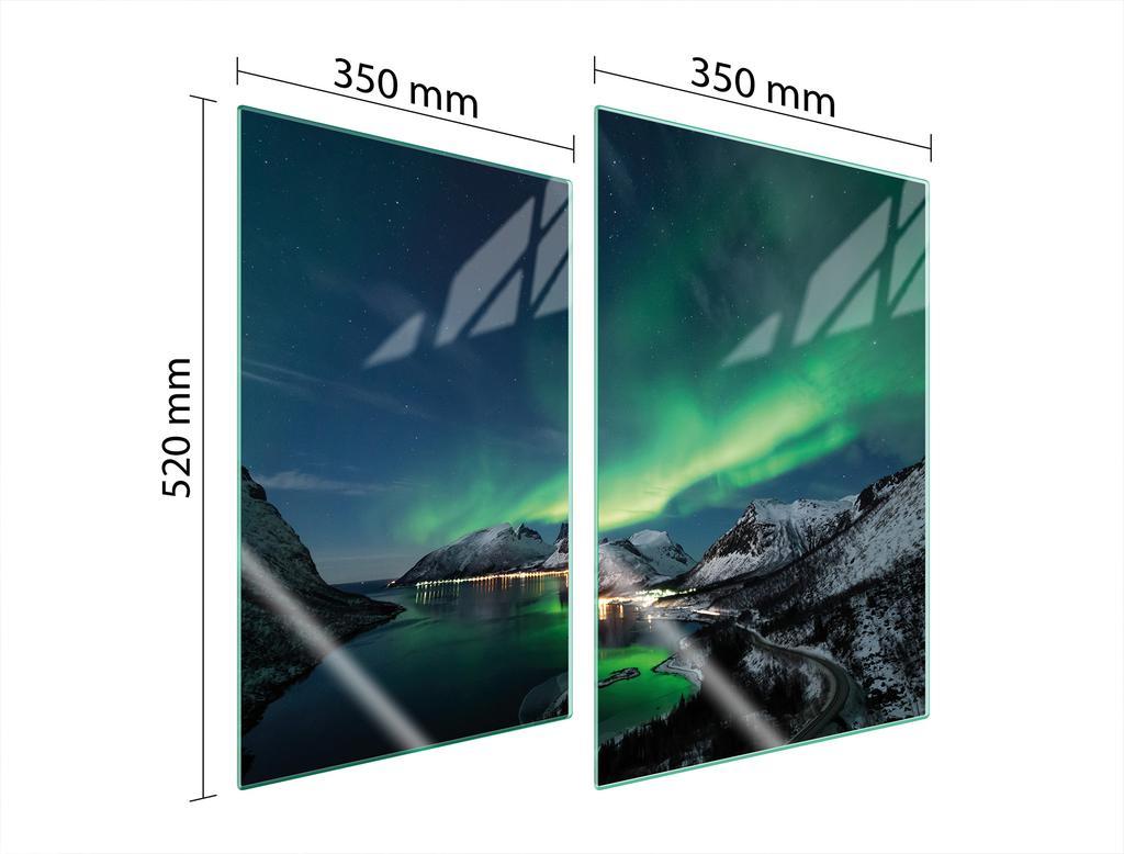SZKLANA PŁYTA OCHRONNA DO KUCHNI 2x35x52 WIDOK