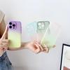Translucent Gradient Matte Soft TPU Phone Case For iPhone 17 Air 16 Plus 15 14 13 12 11 Pro Max 17Pro 16Pro Non-slip Shockproof Protective Back Cover