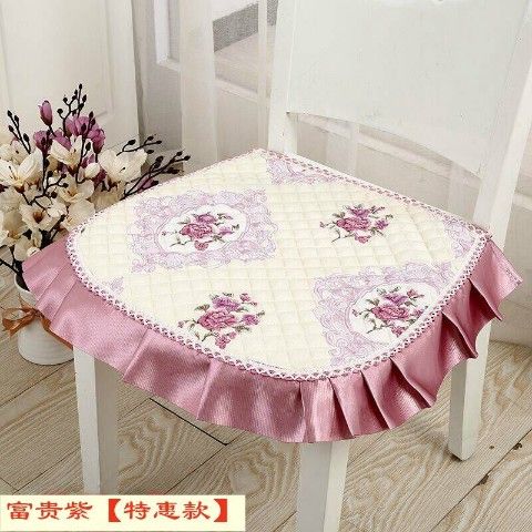 Chair Cushion - All-Season Non-Slip Chair Pad - Thick Dining Chair Cushion with Straps
