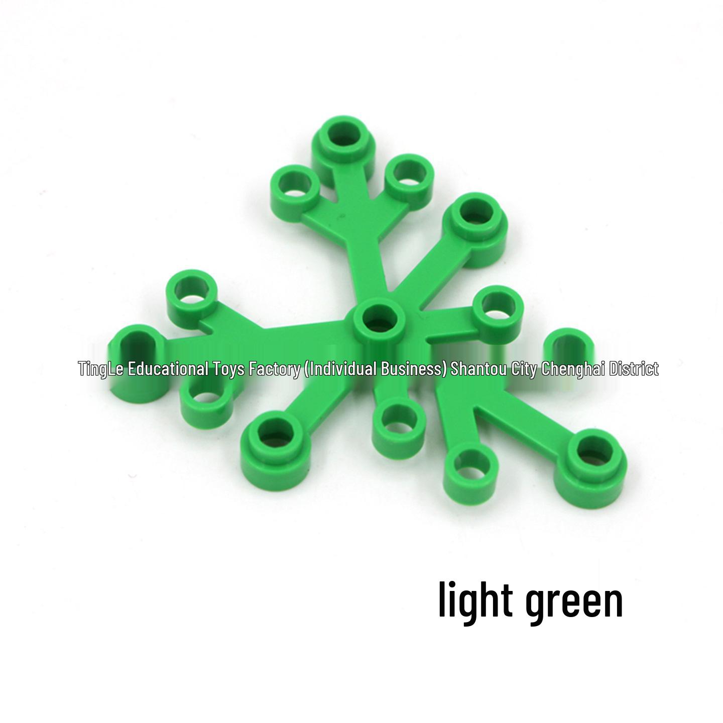 Building Blocks 14-Hole Large Leaf & 6-Hole Leaf Set - Compatible with Lego Tree House Accessories 100g